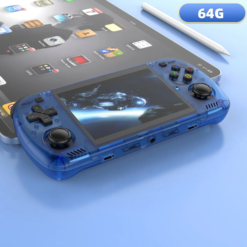 Neu verbessert! WLAN-Funktion, 4,2-Zoll-HD-IPS-Bildschirm, Handheld-Konsole R36H Pro Max, 3500-mAh-Akku für lange Laufzeit, tragbarer Videoplayer