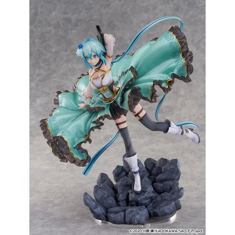 【In Stock】SSF EStream Sword Art Online Sinon Crystal Dress Ver 1/7 Scale Anime Figure