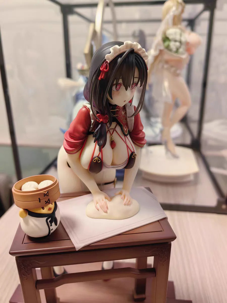 Genuine  Azur Lane Anime Figurine Ting An Game Character Sculpture Action Statue Figures Cartoon Collectible Model Toy