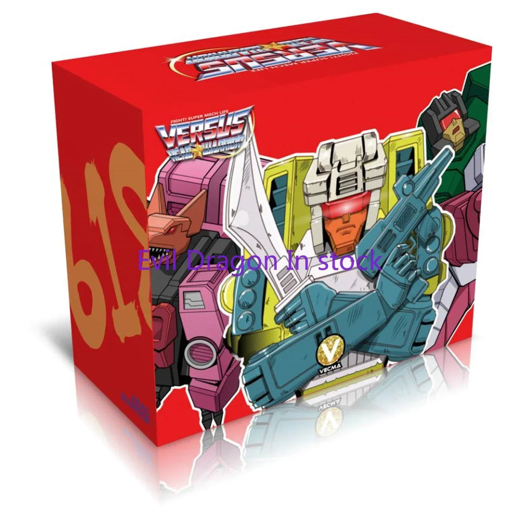 In Stock  Toys MFT HEAD WERRIOR Principal HEADMASTERS 7 Pieces/set Action Figure Toy Collection Gift