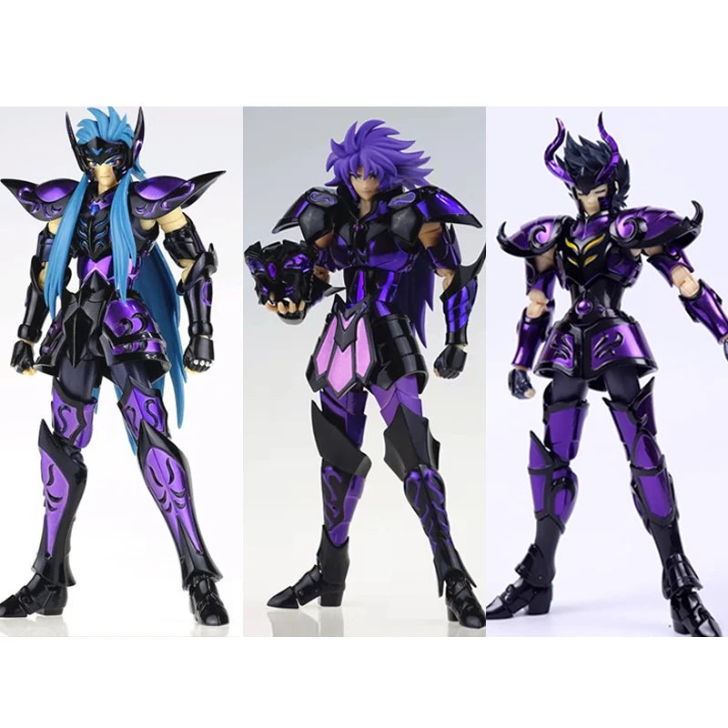 CS Model Saint Seiya Myth Cloth Saint EX Gemini Saga Aquarius Camus Capricorn Shura Hades Specters Surplice Gold Action Figure