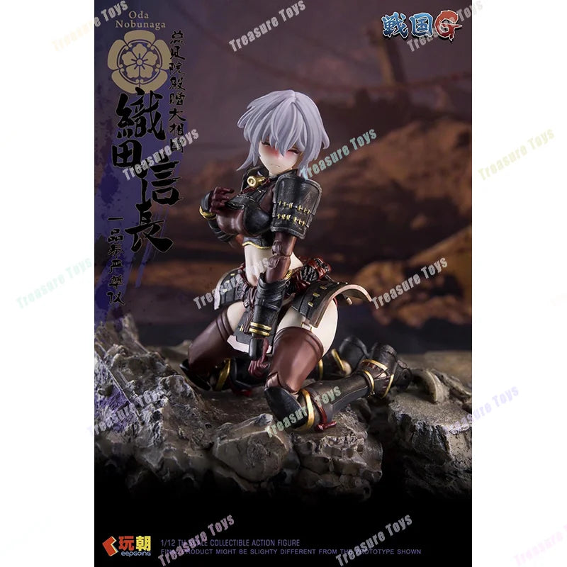 Keepgoing Warring States G-Serie Oda Nobunaga Frau Soldat 1/12 Action-Modell Sammlerfigur Spielzeug