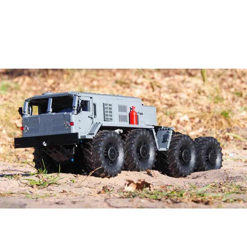 Military Series Armed Transport Vehicle MAZ 537 Model Assembling Building Blocks Set MOC Classic Bricks Kid's Toys Birthday Gift