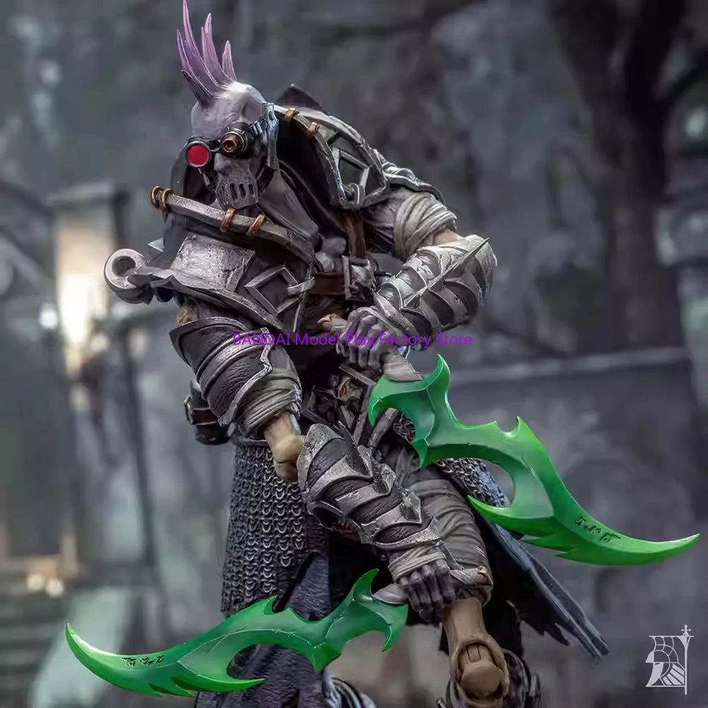 Gray Knight 1/10 Scale Figure Mithril No.06 Guardian Of The Horde Undying Keel Movable 7inches Delicate Soldier Model Toy Gifts