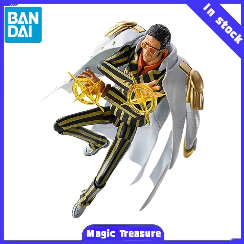【MT】Original BANDAI SPIRITS S.H.Figuarts ONE PIECE Borsalino Porsalino Future Island Egghead Action Figure Collection