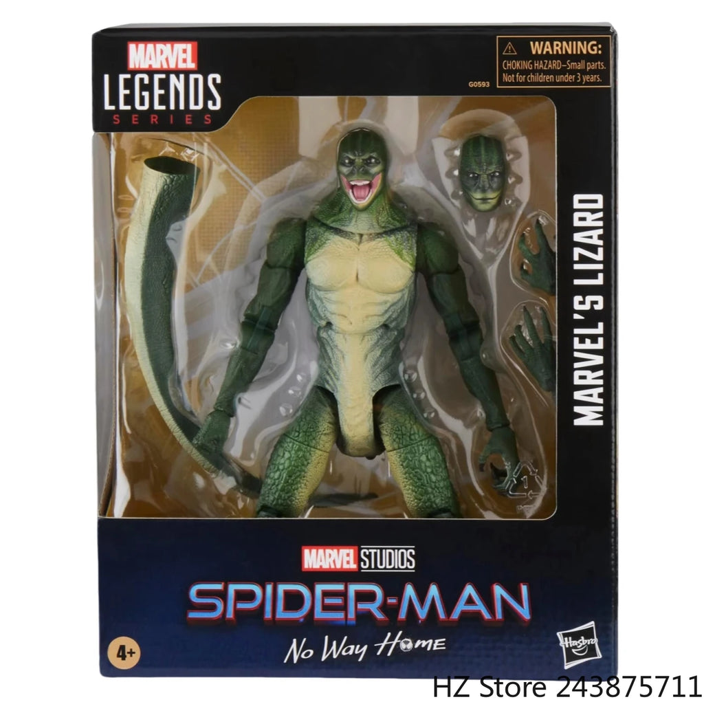 Hasbro Marvel Legends Series Lizard, Spider-Man: No Way Home Deluxe Collectible 6 Inch Action Figure G0593