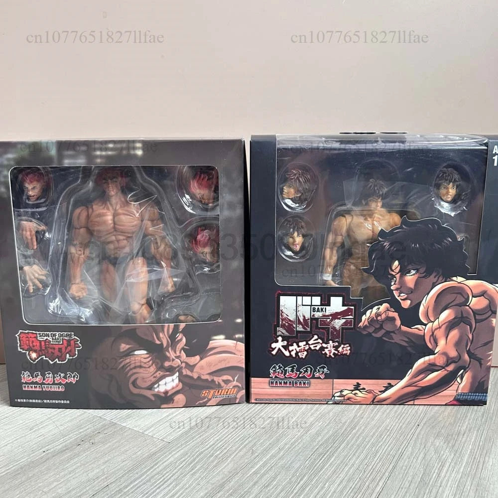 STORM TOYS Hanma Yuujiro Yujiro Hanma Baki Super-movable BAKI Multi-headed Action Figure Model Toys Joint Movable New Year Gift