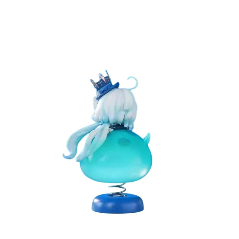 Genshin Impact Q Version Furina Figure Anime Vibrating Model Statue Collectible Toys Desktop Ornament Gitf For Fans And Gamers
