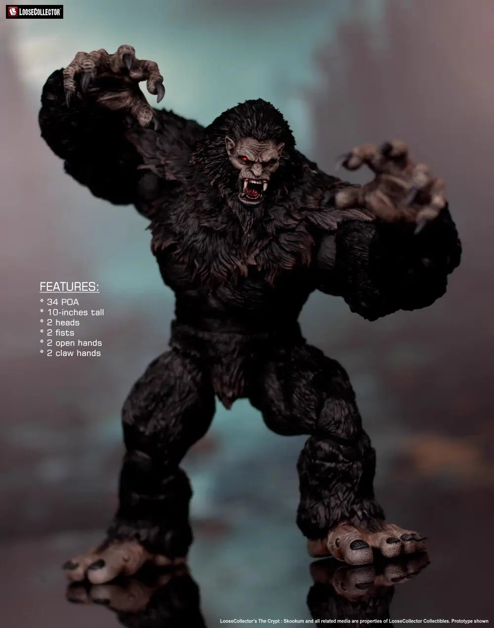 In Stock Loosecollector THE CRYPT THE YETI THE SKOOKUM Model Toys Wild Man 1/12 SCALE DELUXE FIGURE