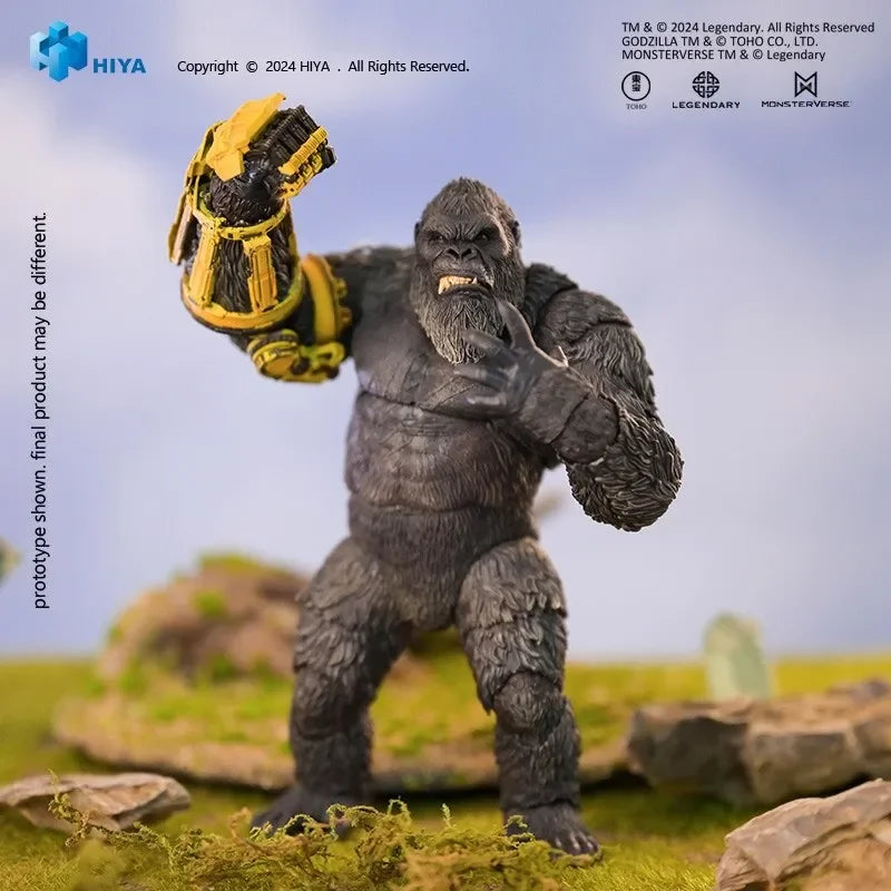 Hiya Exquisita Serie Básica Godzilla X Kong El Nuevo Empire Kong B.E.A.S.T. Guante Ver. Figura De Acción Modelo De Juguete