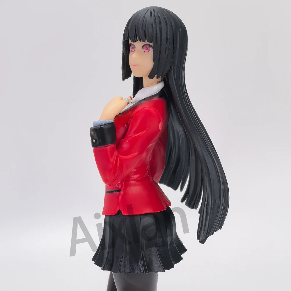 17 см ARTFX J Kakegurui Аниме фигурка Jabami Yumeko PVC екшън фигурка Колекционерски модели играчки Подаръчни орнаменти Кукла играчка