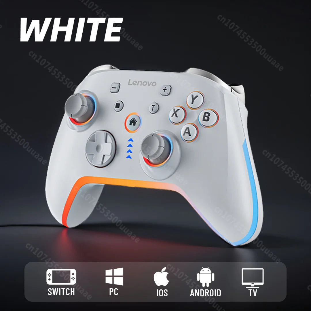 Lenovo S03 Wireless Gamepad for Switch/2/OLED/Lite iPhone Android Cell Phones PC Dual Hall Effect Joystick Video Game Controller