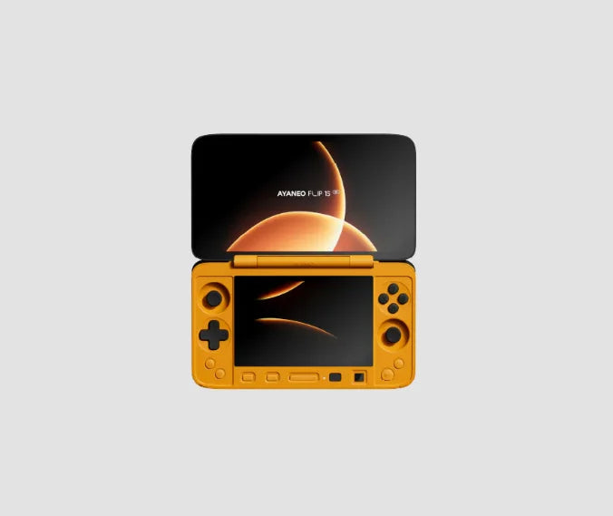 AYANEO Flip 1S DS Flip Game Console 7" 1080P 144Hz OLED Screen Portable Handheld Console HX370 8840U Dual Screens Game Machine