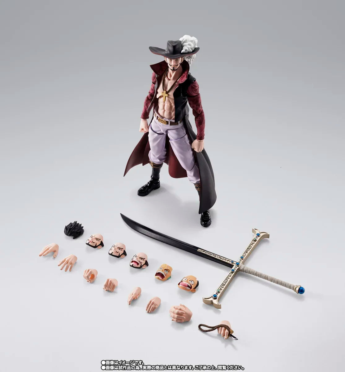 Bandai ONE PIECE S.H.Figuarts SHF S.H.Figuarts SHF USOPP Sanji Nami Luffy Dracule Mihawk Borsalino Jewelry Bonney Figure Model