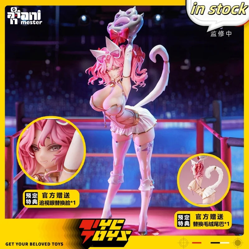 Neue Original Nyannyan Mädchen Wrestler Casey 1/6 Animester Chinesische Anime Figuren Action Figur Spielzeug Spiel Sammeln Modell Puppe Geschenk