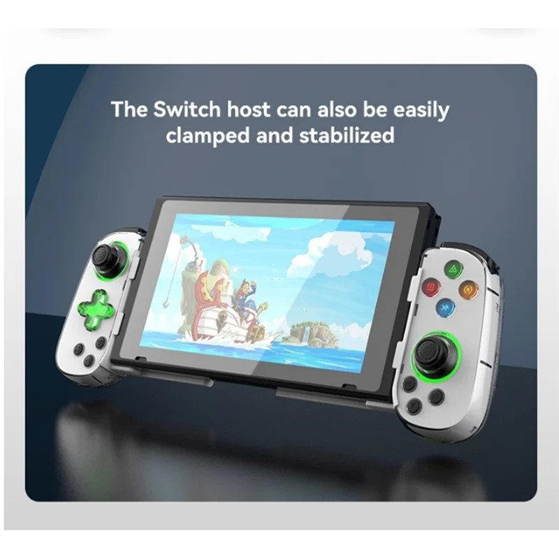 FEDI-D8 Telescopic Game Controller With Turbo/6-Axis Gyro/Vibration Gamepad Bluetooth-Compatible5.2 For PS3 Switch PC