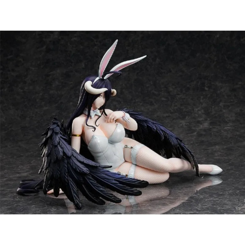 In Stock MX Overlord Albedo Bunny Girl 1/4 Scale PVC 18 Figure Anime Model Trendy Toys Desktop Doll Collectibles
