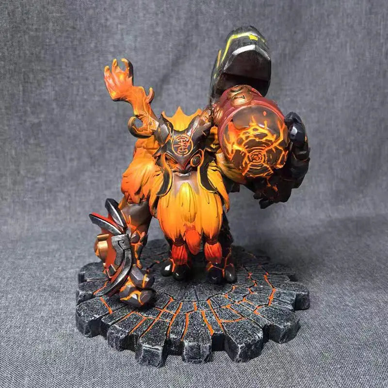 21cm DOTA2 Figure Earthshaker High-end Customization Anime Collectible Model Desktop Decorations  Holiday Gifts Children Toys