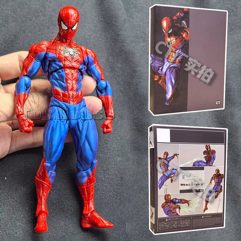 New Ct Toys Spiderman Figure Amazing Yamaguchi Spider-Man 2.0 Agent Anti Venom Mafex Shf Anime Action Figure Figurine Gifts Toys