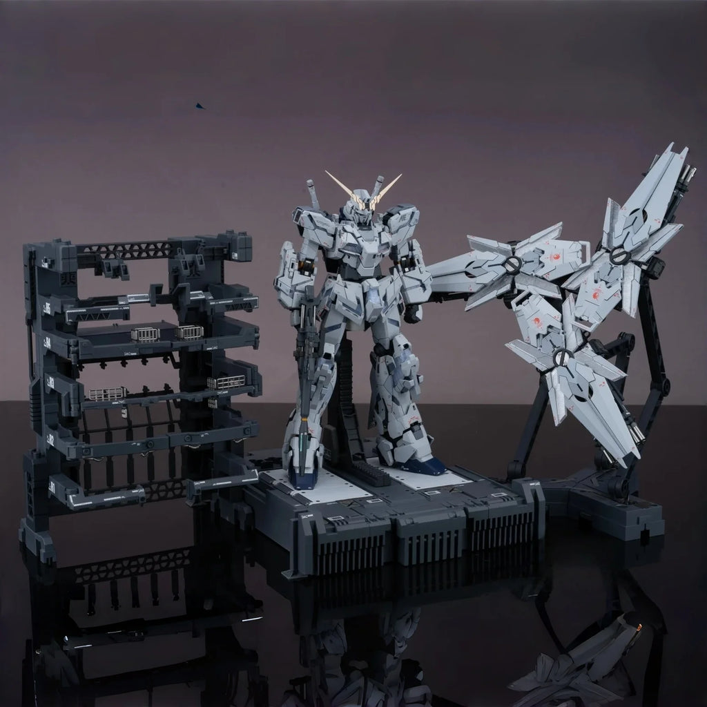Shenshou Model Mgex Rx-0 Action Figures Mg 1/100 Unicorn 2202 Assembly Mecha Model Kit Robot Collect Figure Hobbies Toys Gifts