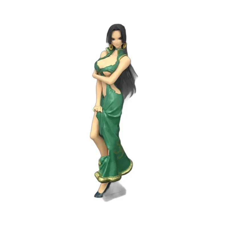 25cm Boa Hancock Action Figure Anime One Piece Figures Chi-Pao Women'S Solid Figures Collection Ornament Gifts Pvc Model Toys