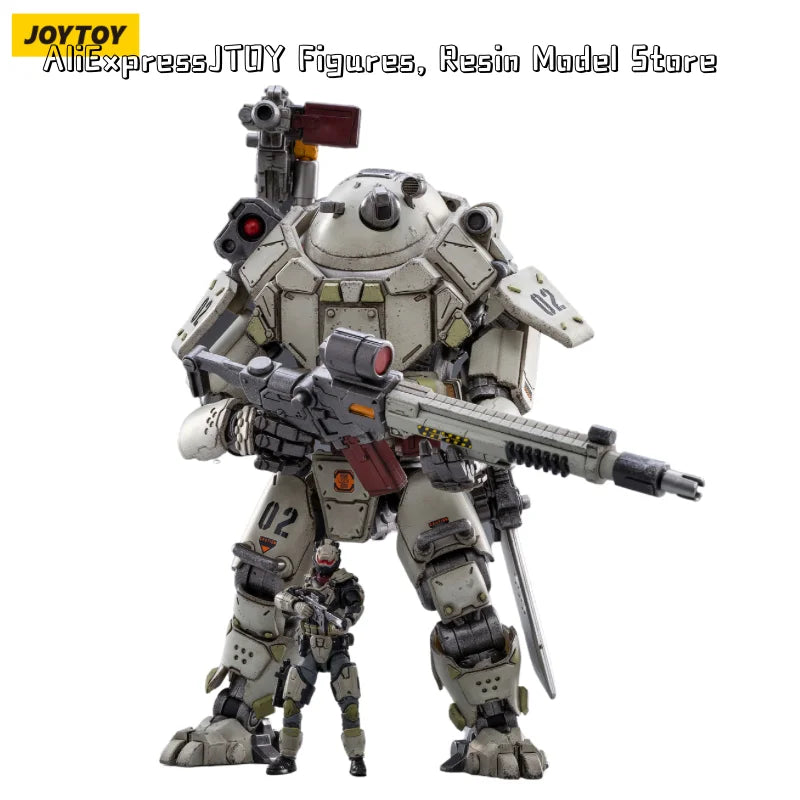 JOYTOY 1/25 Action Figure Mecha Iron 02 Tactical Anime Collection Model Toy