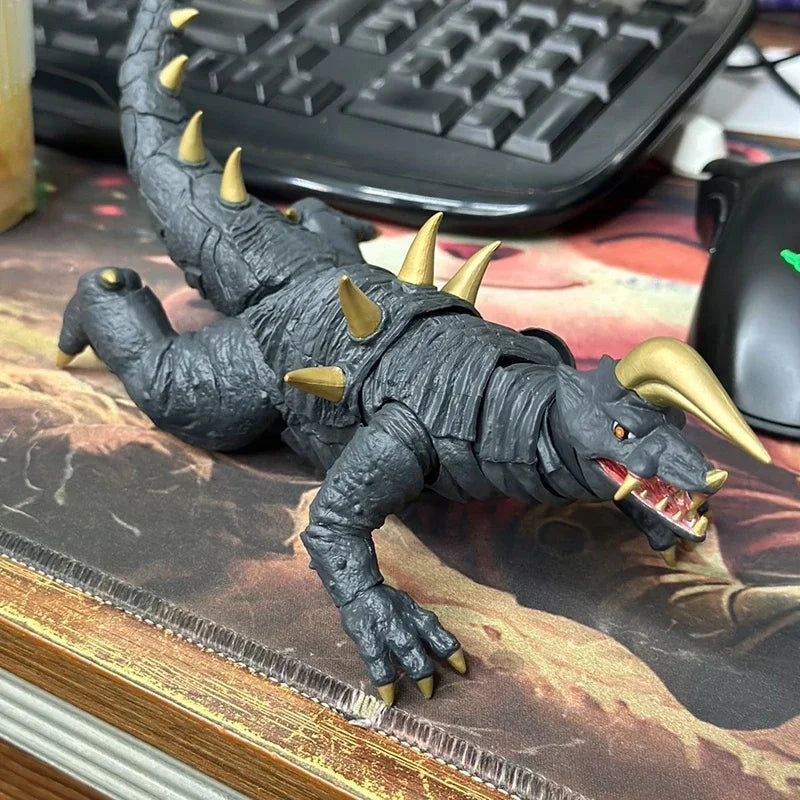 Anime Bodyguard Monster Black King Action Figure Cartoon SHF Monster Figure Movable Model PVC Collectible Ornaments Doll Toys