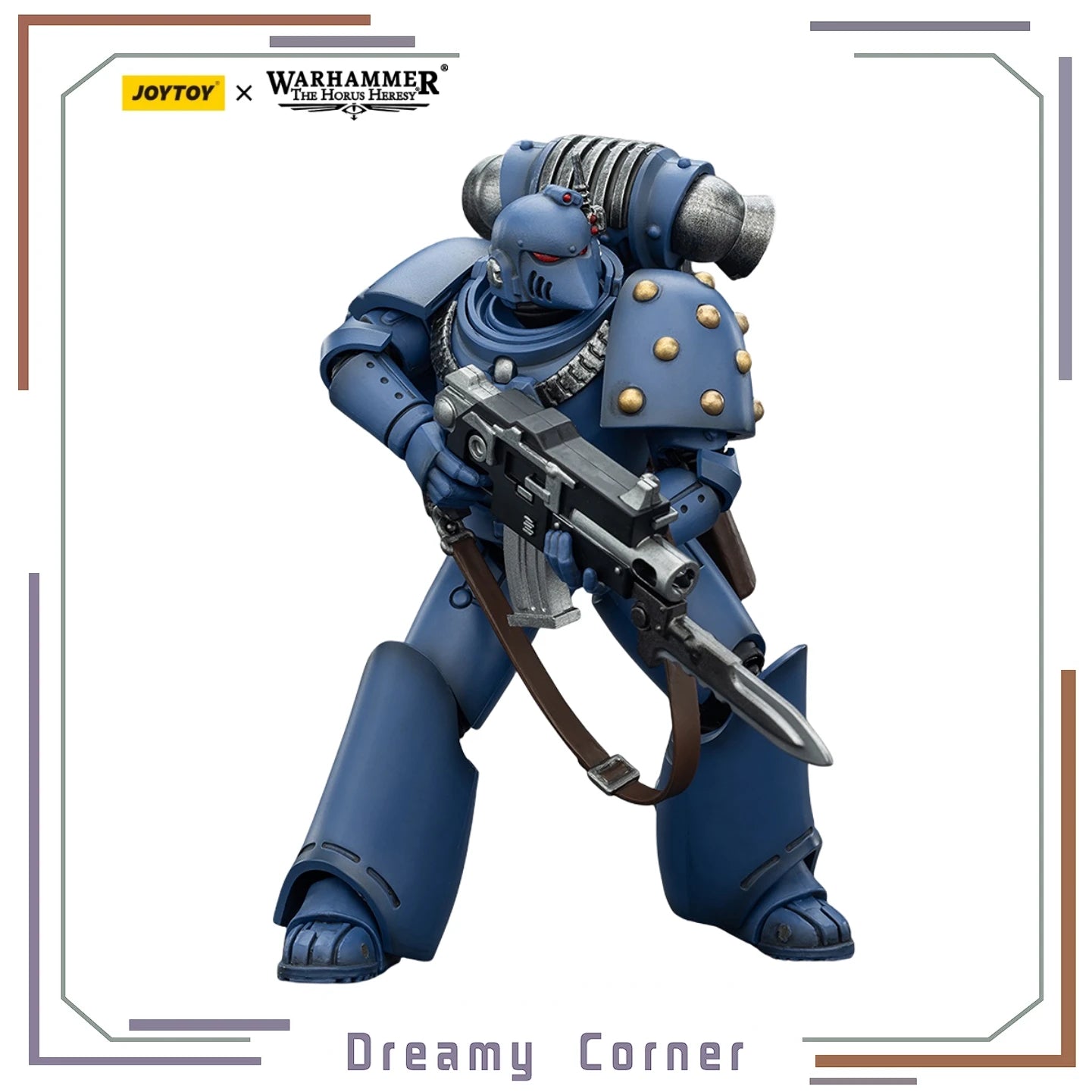【Pre-sale】JOYTOY Warhammer 40K Ultramarines MKVI Tactical Legionary 1/18 Action Figure Toys Collection
