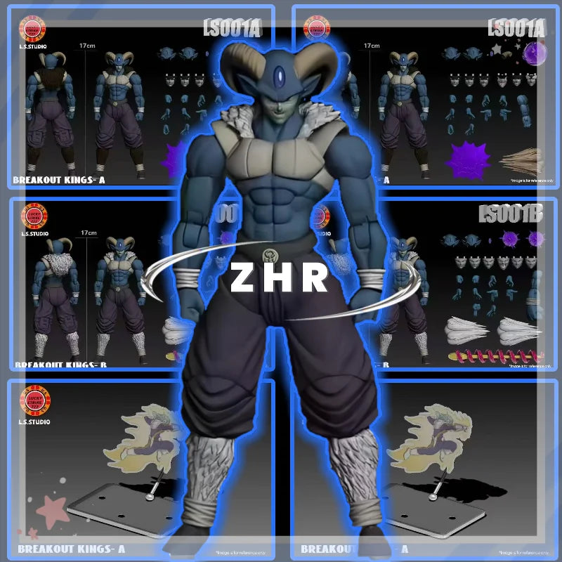 Dragon Ball LS Studio Breakout King Moro A/B 1/12 Viel Glück Modell Animation Modell Action Figur Spielzeug Sammlung Geschenk