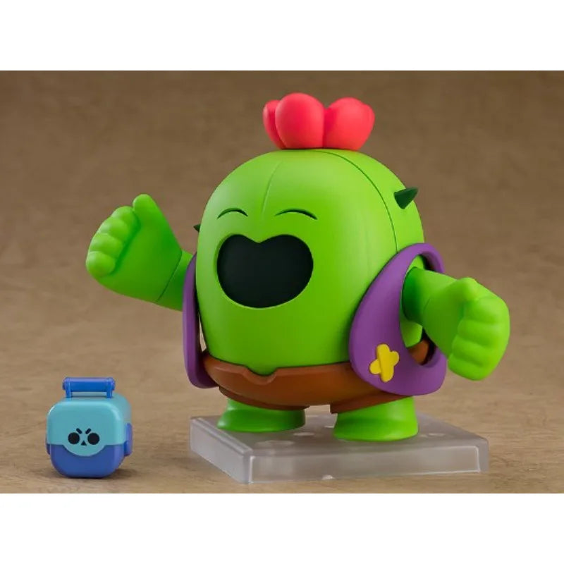GSC Produces Q-version Movable Humanoid Nendoroid Brawl Stars Anime Spike Character Model Figurine As A Holiday Gift for Friends