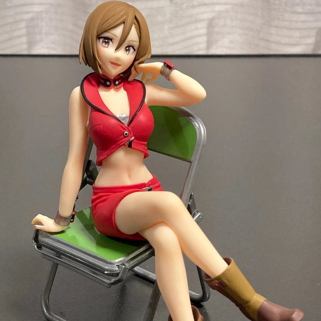 100% Original FuRyu Noodle Stopper Figure Piapro Characters Meiko Collection Series Garage Kit Model Toys Anime Figure