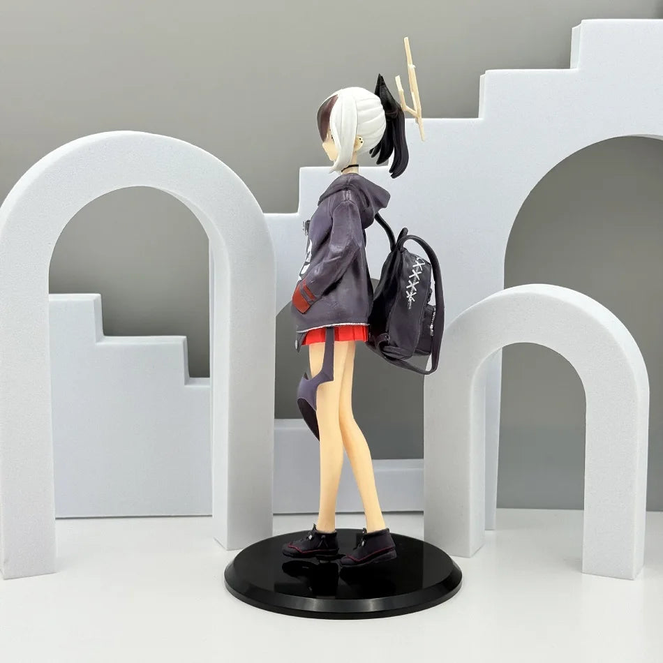 Anime Blue Archive Kayoko Figur Kapuzenpullover Kayoko Onikata Figur Schönes Mädchen Stehende Haltung Figur PVC Spielzeug Geschenke