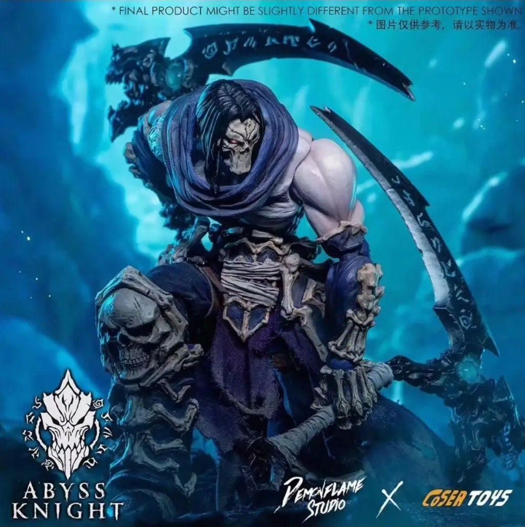 In-stock Magma Fire Abyss Knight Darksiders 2 Apocalypse Knight 1/12 Action Figure Model Collectible Gift