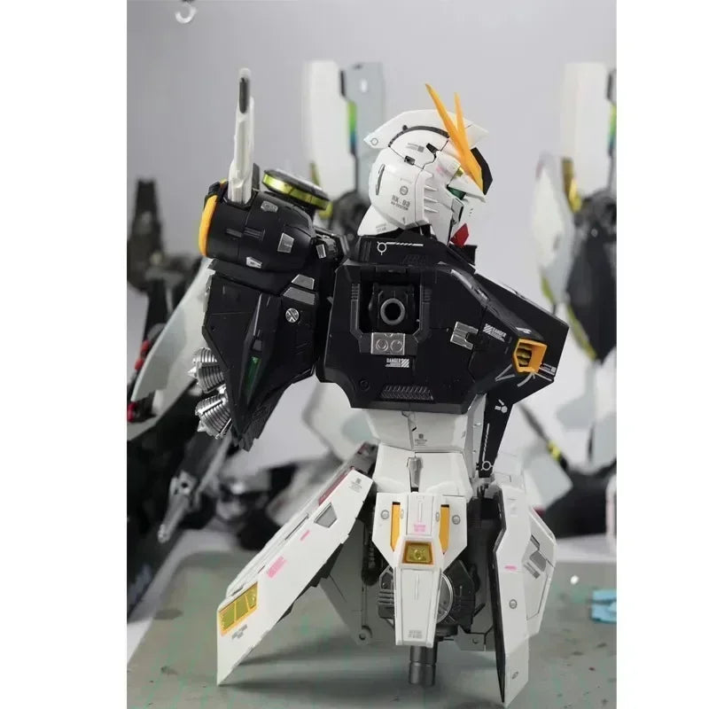 New 1/60 Daban Metal Structure Rx-93 V Action Figures Equipped With Floating Cannon Assembly Model Collect Kid Toy Christma Gift