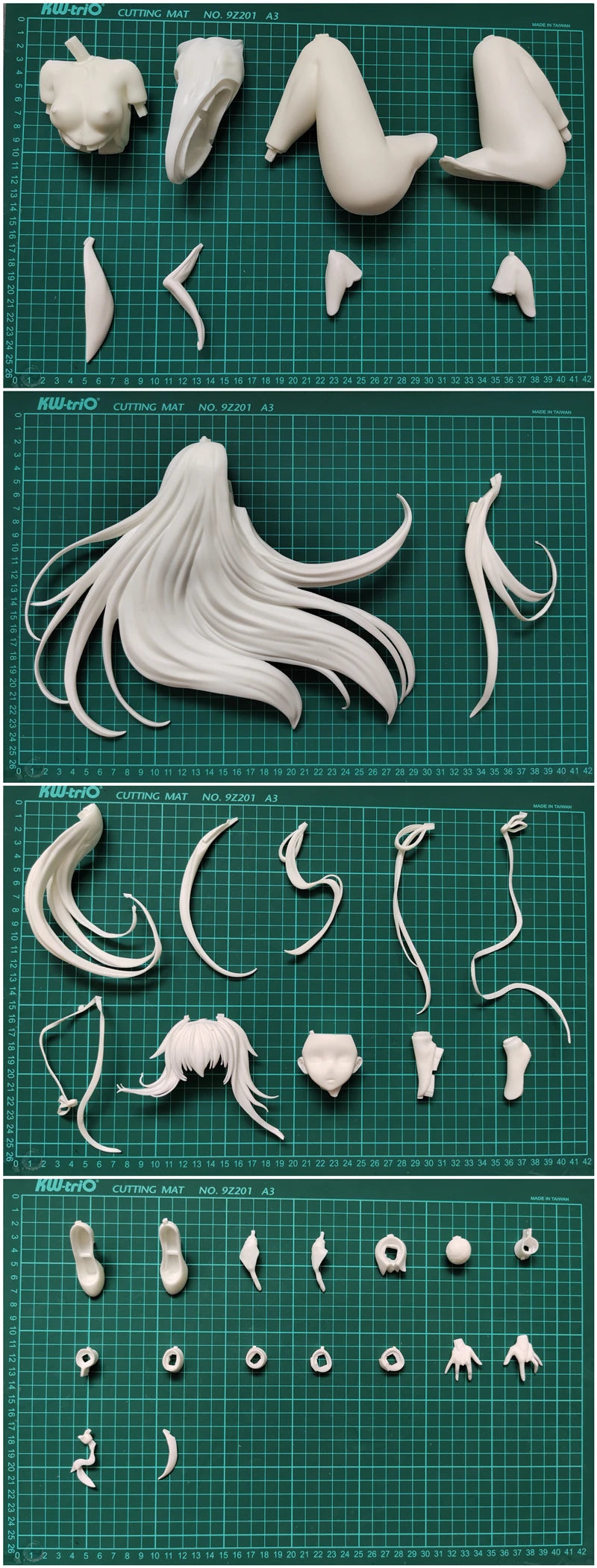 HDGK Resin Figure Kit Taimanin Mizuki Yukikaze 1/4 シリーズ ゆきかぜ バニーVer.  Unpainted Garage Resin Kit Model GK