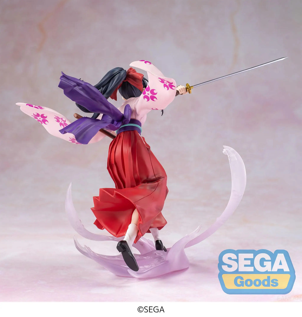 Genuine Sega Luminasta Sakura Wars Anime Sakura Shinguji PVC Action Figure Sega Model Figurine Toys For Otaku