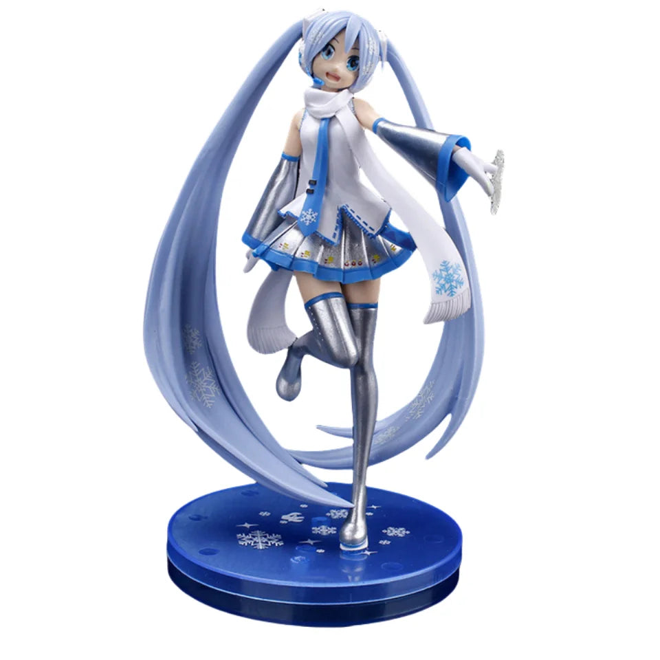 20CM Anime Hatsune Miku  Figure Anime Peripheral Collectible Models Decorative Decorations Children Kawaii Gift
