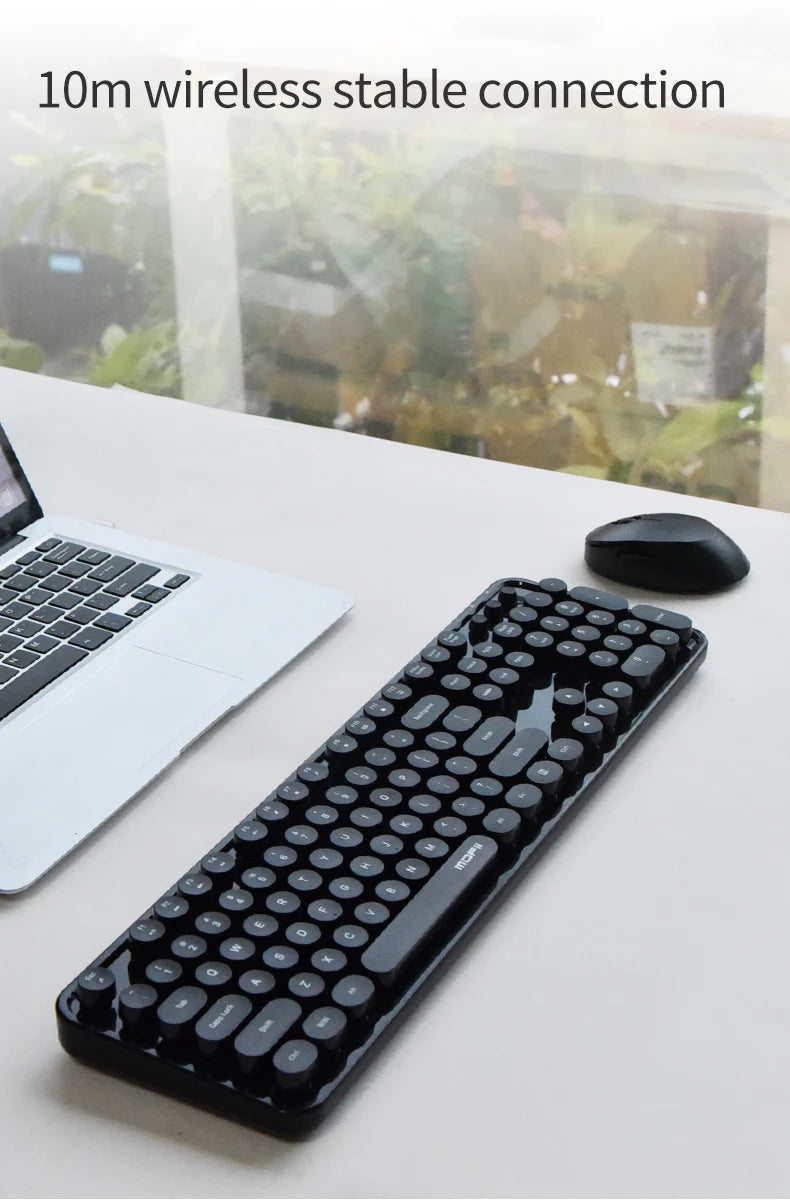 Colorful Sweet Wireless Keyboard And Mouse Set - Combo Pack for Sweet Home Decor And Personal Use