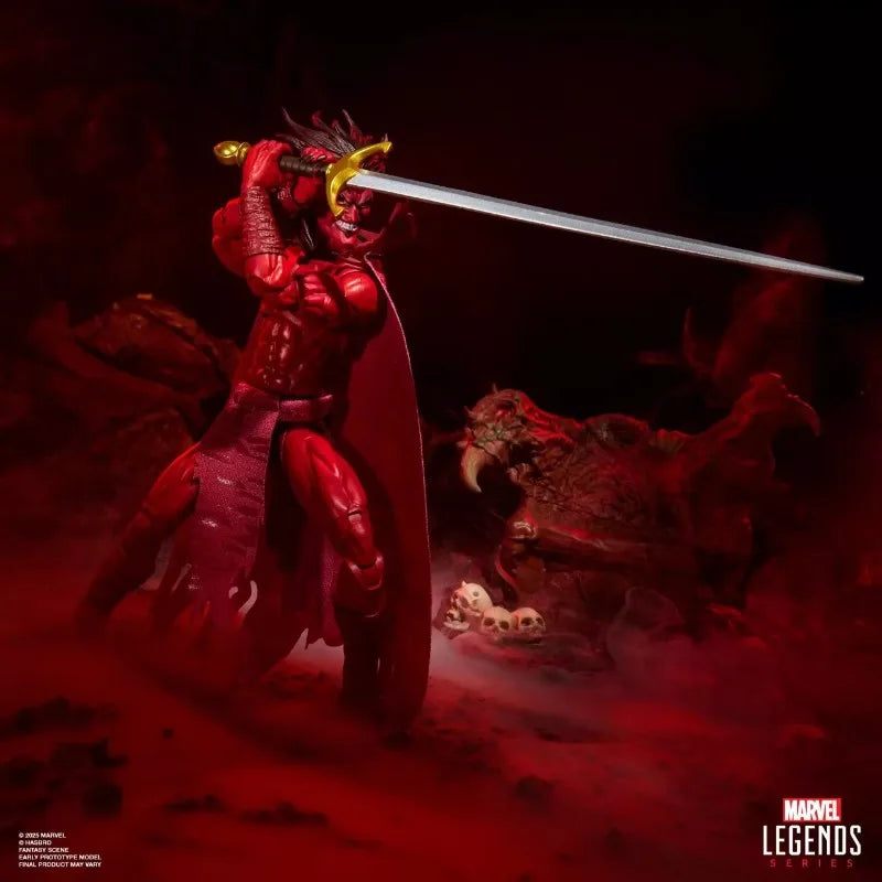 【Pre Sale】Original Hasbro Marvel Legends Series Mephisto Hell Throne Set ML Anime Figure Toy Collection Model