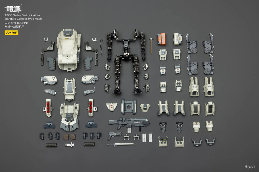 【SF】JOYTOY Dark Source 1/18 Action Figure APOC Series Bedrock Albus Standard Combat Type Mech Model Toys Collection Ornaments