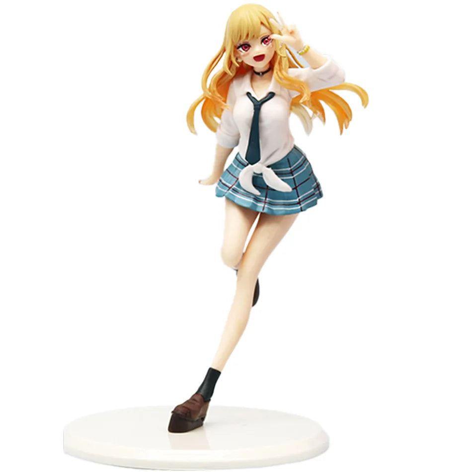My Dress Up Darling MARIN KITAKAWA Uniform Anime Figure Toys 18.5cm PVC Model Desk Decoration Collector Birthday Doll Gifts