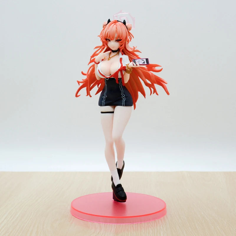25cm Blue Archive Urawa Hanako Anime Figure Ichinose Asuna Bunny Girl Action Figure Kosaka Wakamo/Arona Figurine Model Doll Toys
