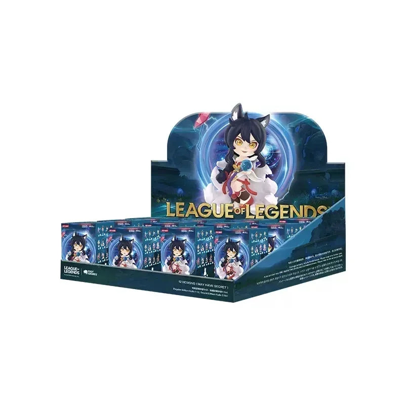 POP MART The League of Legends Classic Character Series Blind Box Toys Kawaii Anime Action Figure Surprise Mystery Box Doll Gift