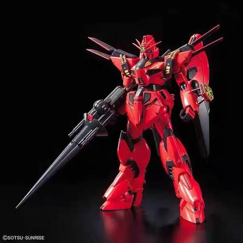 BANDAI Anime RE 1/100 VIGNA-GHINAⅡ F91 GUNDAM New Mobile Report Gundam Assembly Plastic Model Kit Action Toys Figures Gift