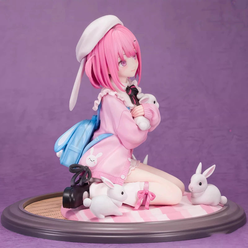 Gw Little Age Girlfriend Anime Figure Beautiful Girl Gk Statue Collectible Figurine Desktop Decoration Car Ornament Gift For