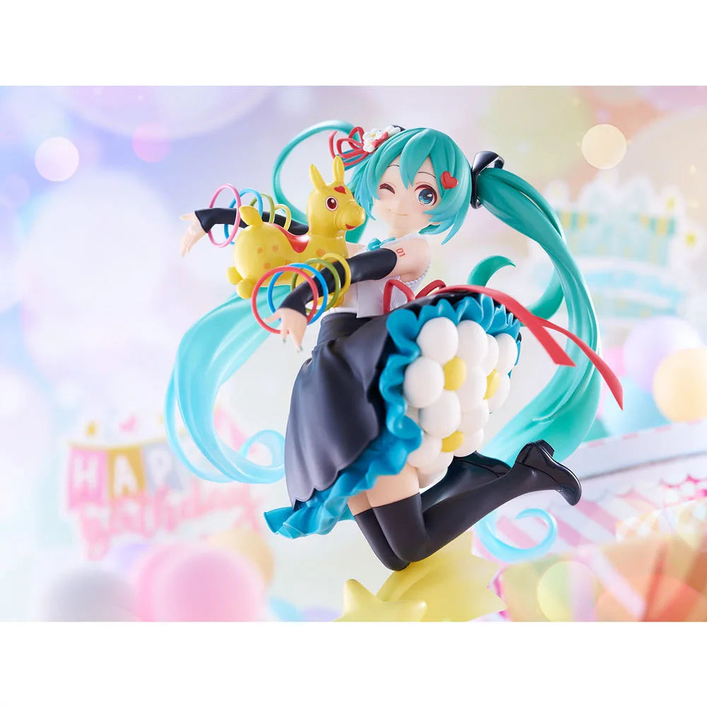 100% Official Genuine TAITO AMP+Hatsune Miku✕Rody 39 Anniversary Ver. Action Figures Anime Statue Model Girls Toys Collections