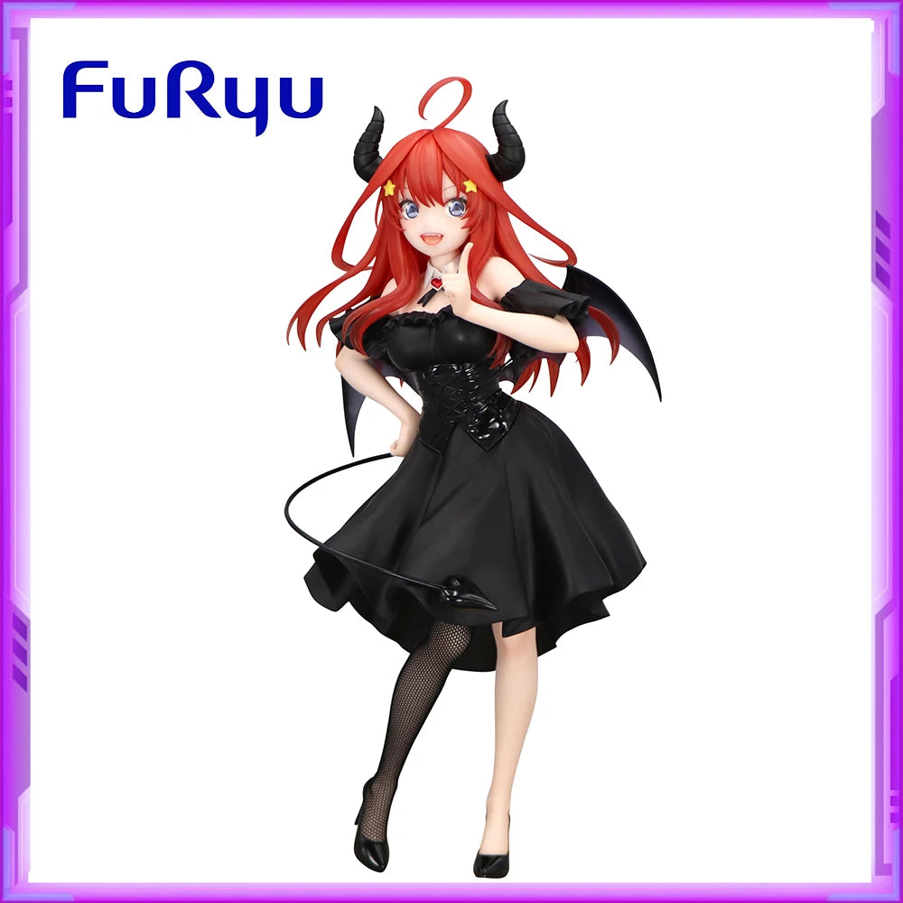 Original FuRyu BiCute Dark The Quintessential Quintuplets Nakano Itsuki PVC Anime Figures Action Figure Model Toys