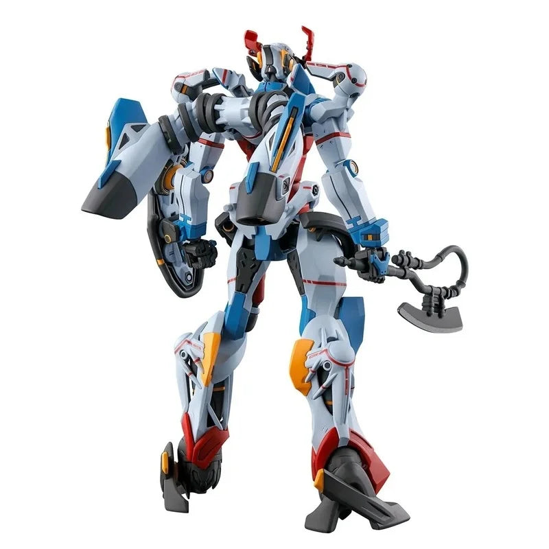 HG 1/144 GQuuuuuuX Assembly Model Kit Action Figure Boys' Puzzle Toys Collectible Desktop Ornament Doll Gift Dual Head Sculpts
