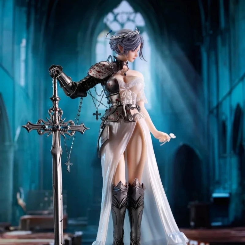 Official Ghost Blade God Of War Hai Qinyan 1/6 Scale 30cm Action Figure Desktop Decoration Genuine Collect Model Birthday Gift