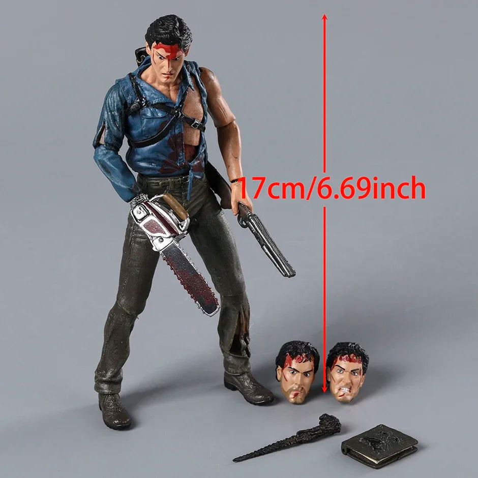 NECA Evil Dead White Variant Box Dead By Dawn Ultimate Ash Action Figure